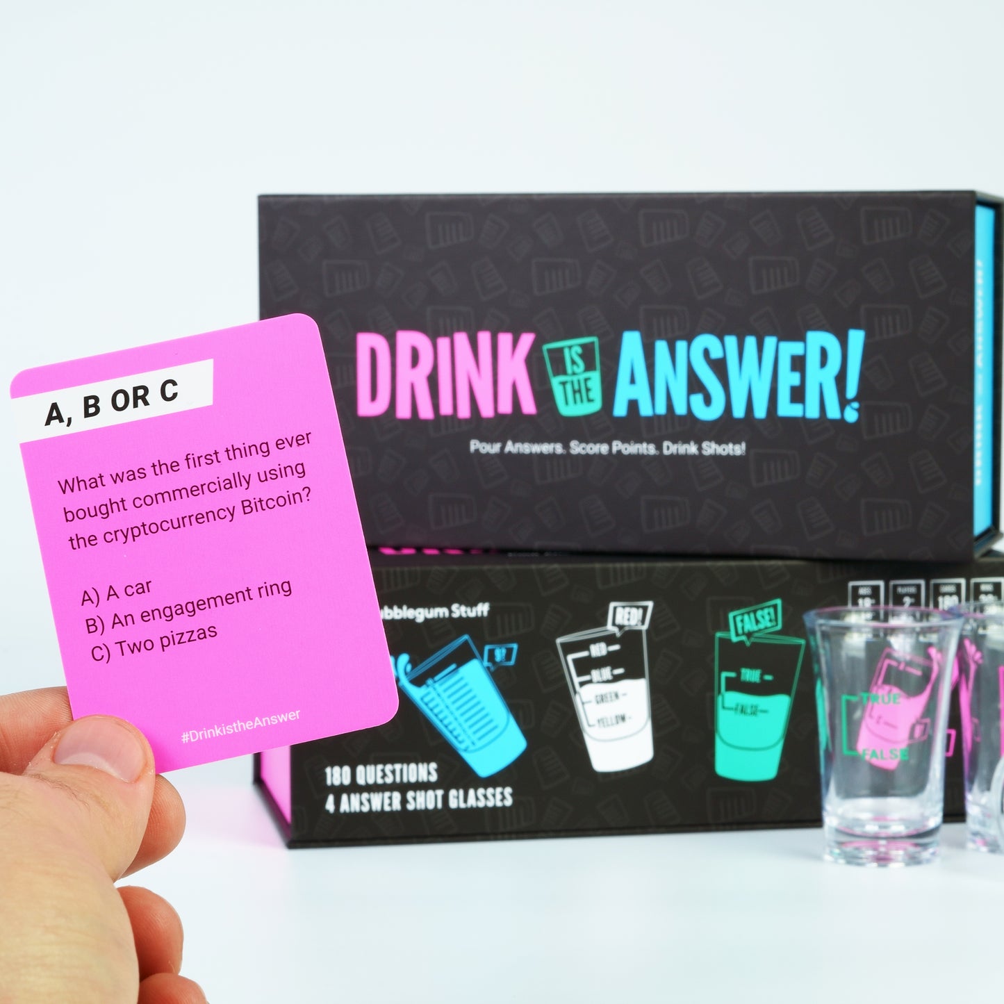 Adult Drinking Game – Drink Is The Answer