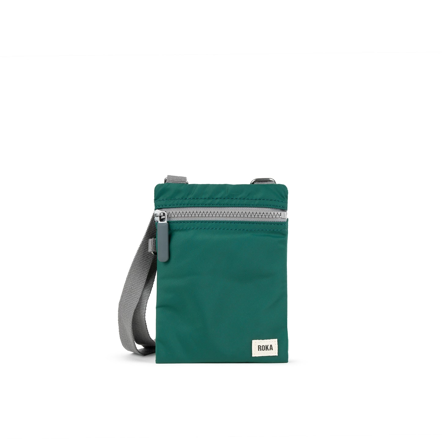 Roka Chelsea Crossbody Phone Bag – Teal Green