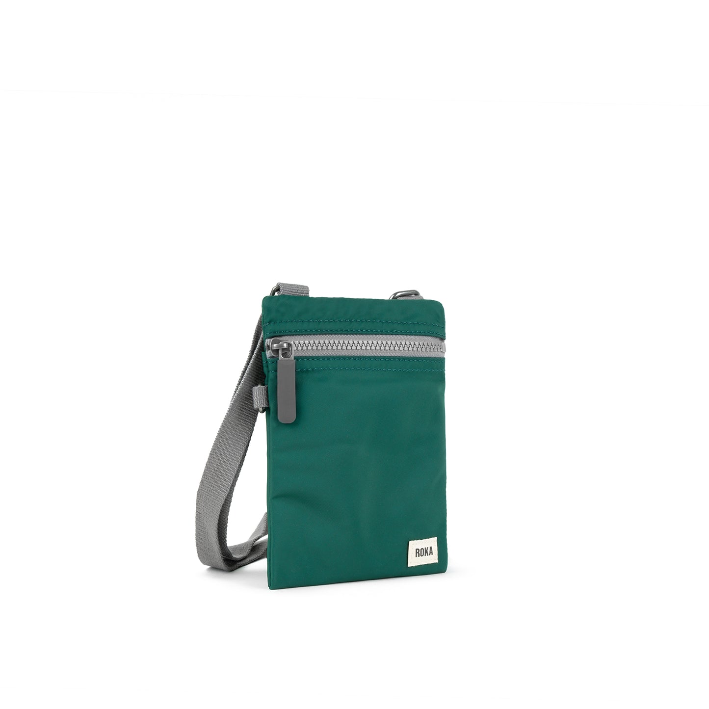 Roka Chelsea Crossbody Phone Bag – Teal Green