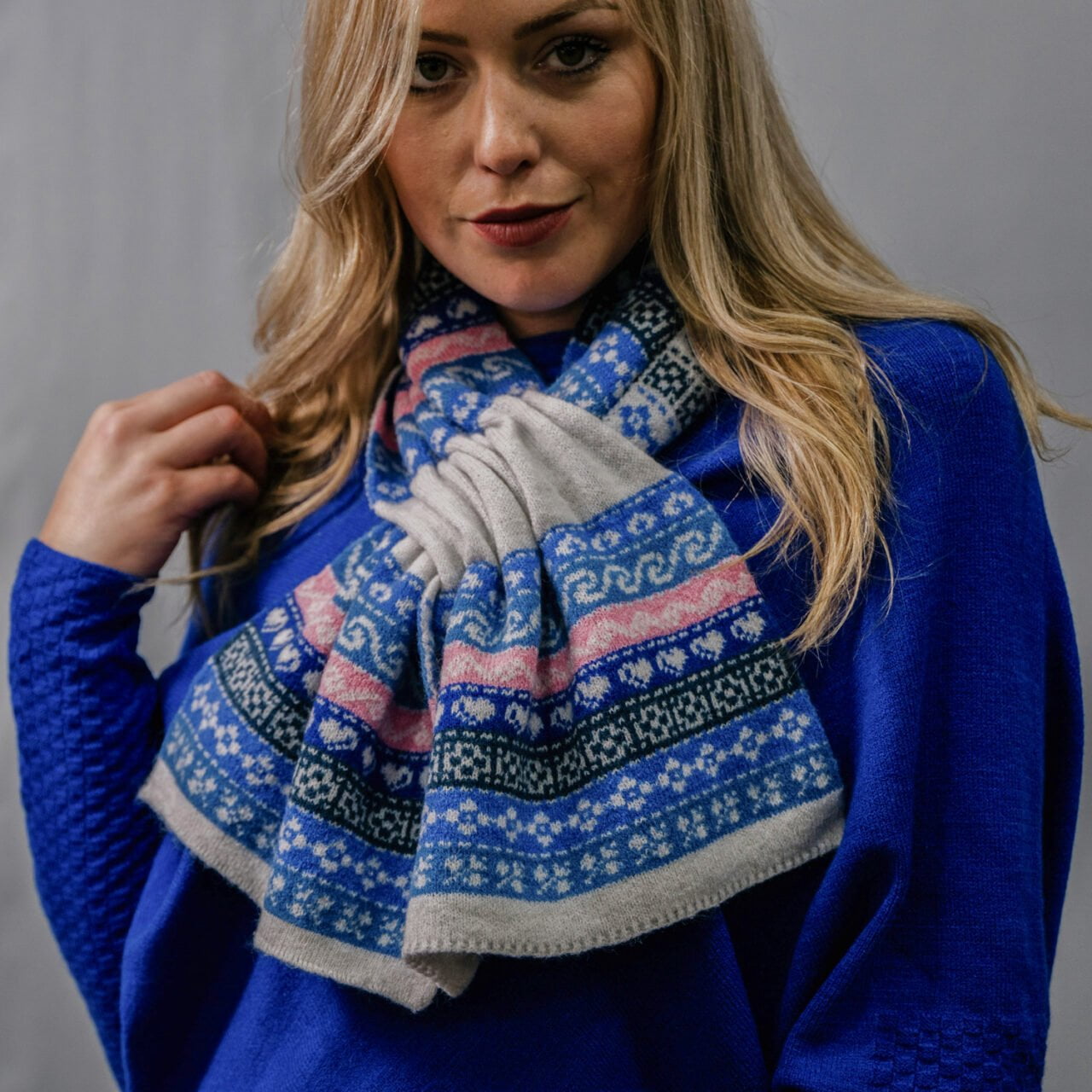 Nordic Pull Through – Blue/Grey