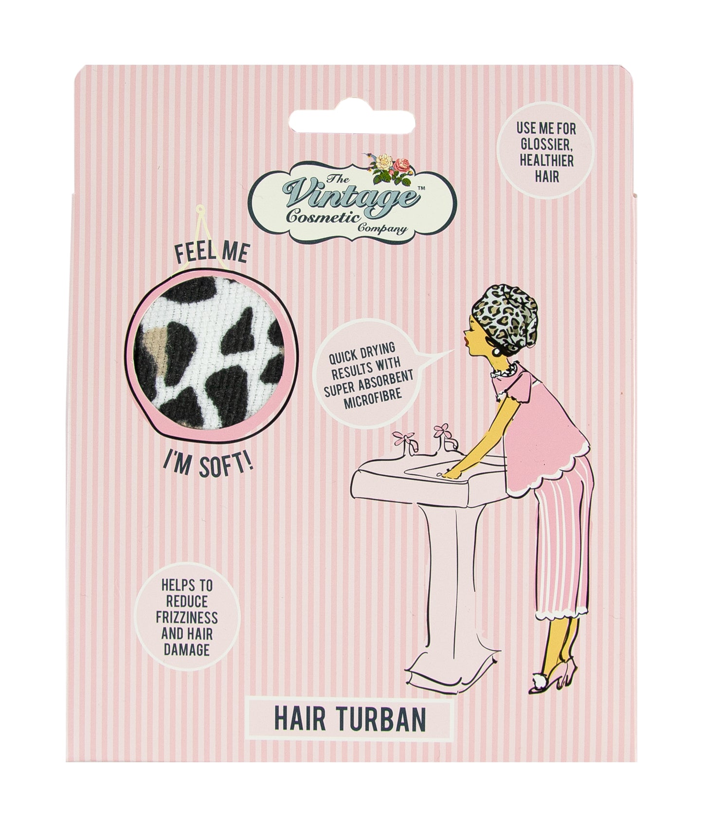 Hair Turban - Leopard Print