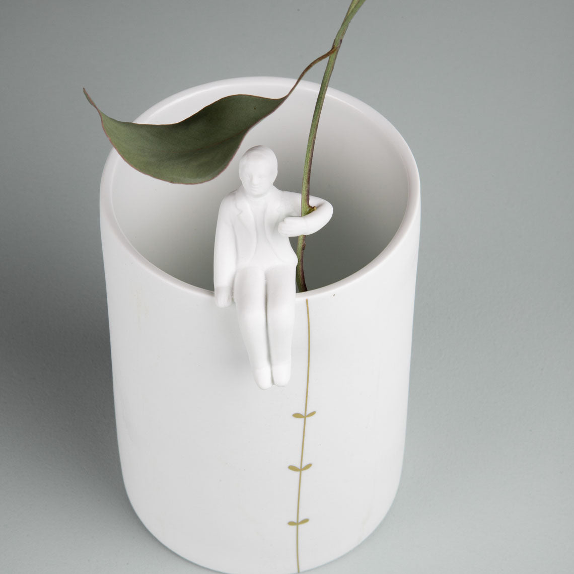 Porcelain Vase - Gardener