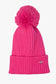 Bobble Hat - Fuchsia Pink with Metal Star