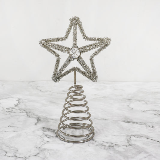 Christmas Tree Topper - Beaded Star