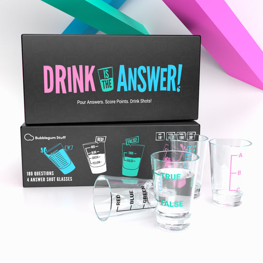 Adult Drinking Game – Drink Is The Answer