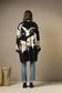 One Hundred Stars - Velvet Boyfriend Jacket - Stork Black