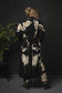 One Hundred Stars – Crepe Gown - Stork Black