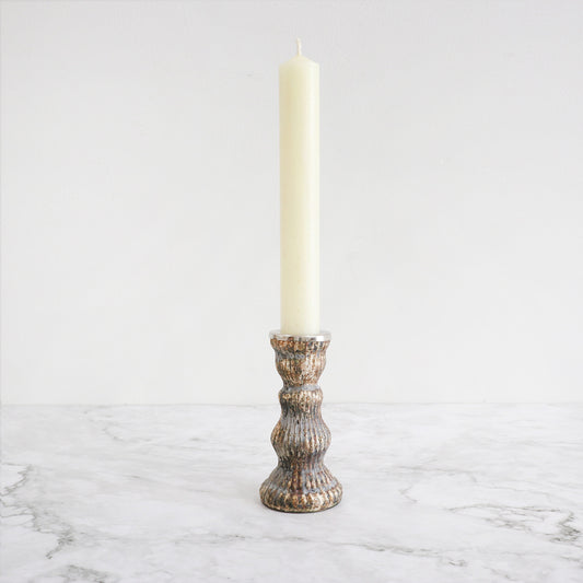 Small Candle Stick - Antique Metal Finish