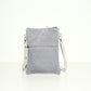 Crossbody Bag - Grey Leather & Hide