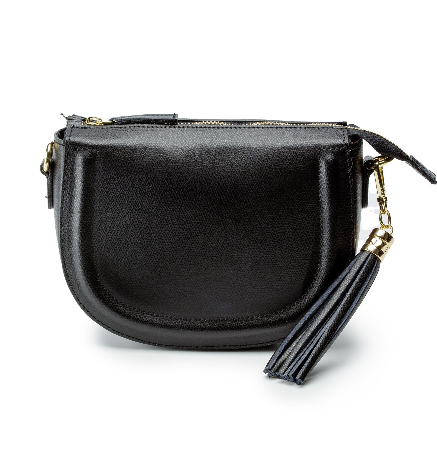 Elie Beaumont - Leather Saddle Bag - Black