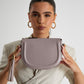 Elie Beaumont - Leather Saddle Bag - Mauve