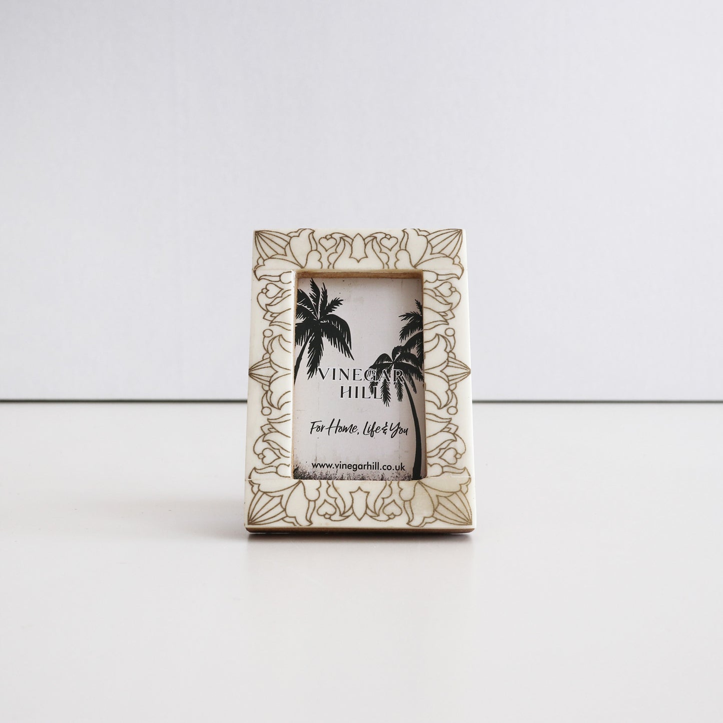 Floral Line Drawing Mini Photo Frame - 2x3