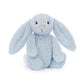 Jellycat Soft Toy - Medium Bashful Bunny - Blue