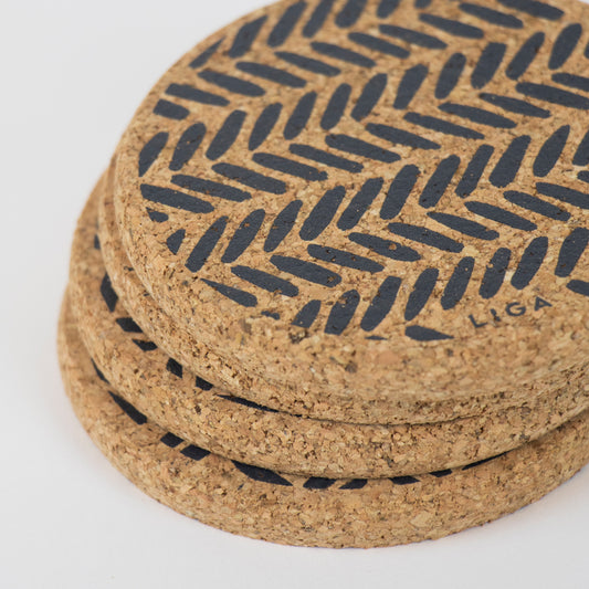 Cork Coasters Set –  This & That