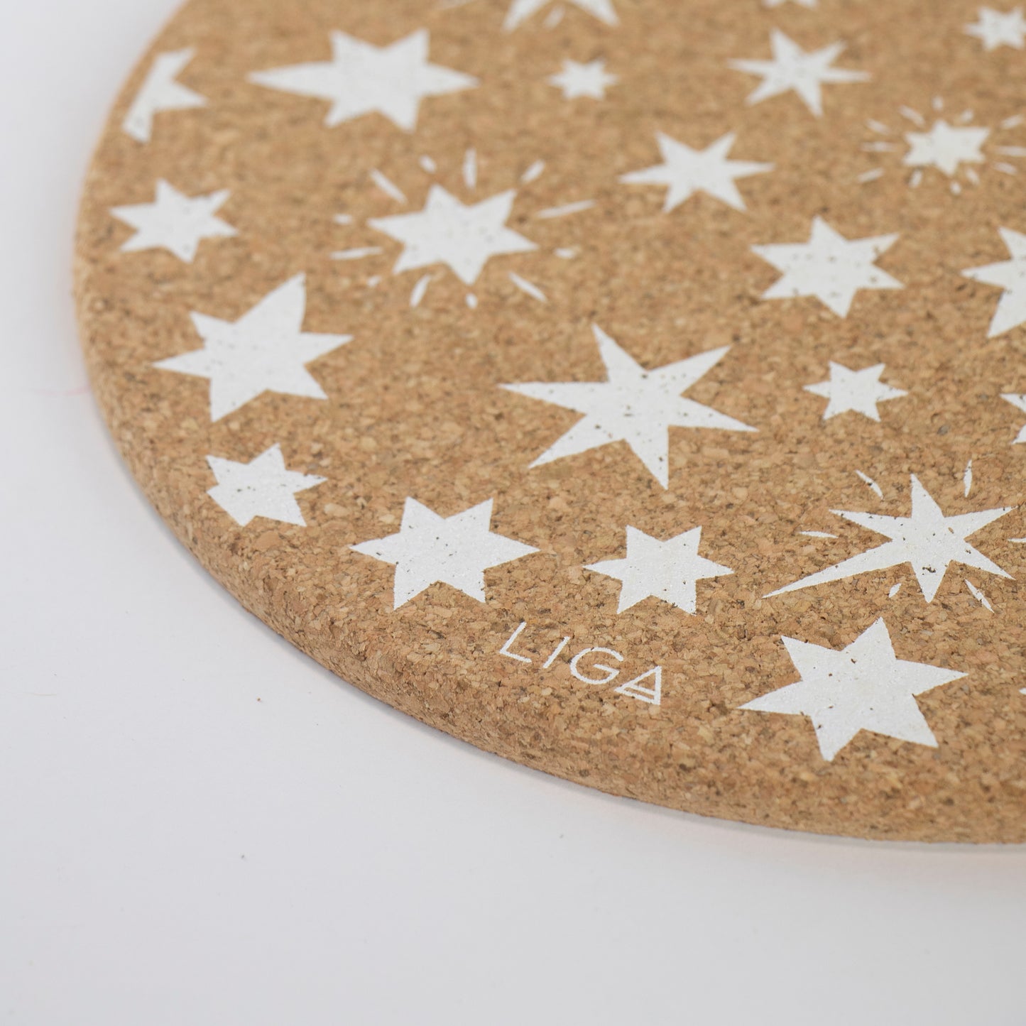Cork Placemats Set – Stars