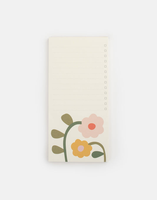 List Pad – Flower Power