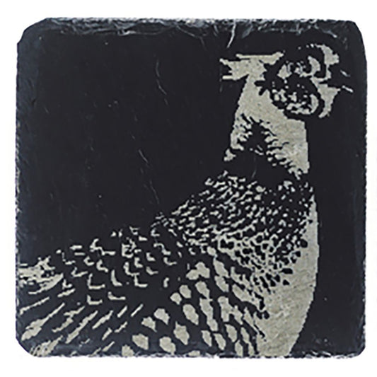 Slate Coaster - Pheasant
