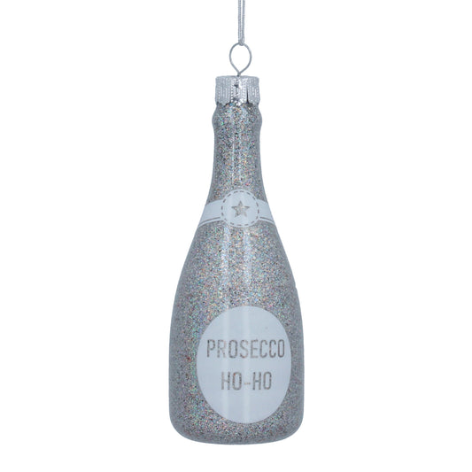 Bottle of Prosecco - Christmas Tree Decoration
