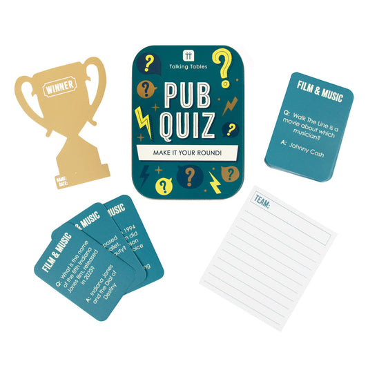 Game In A Tin - Pub Quiz