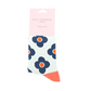 Ankle Socks – Retro Flower – Duck Egg Blue