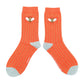 Ankle Socks – Bumble Bees – Burnt Orange