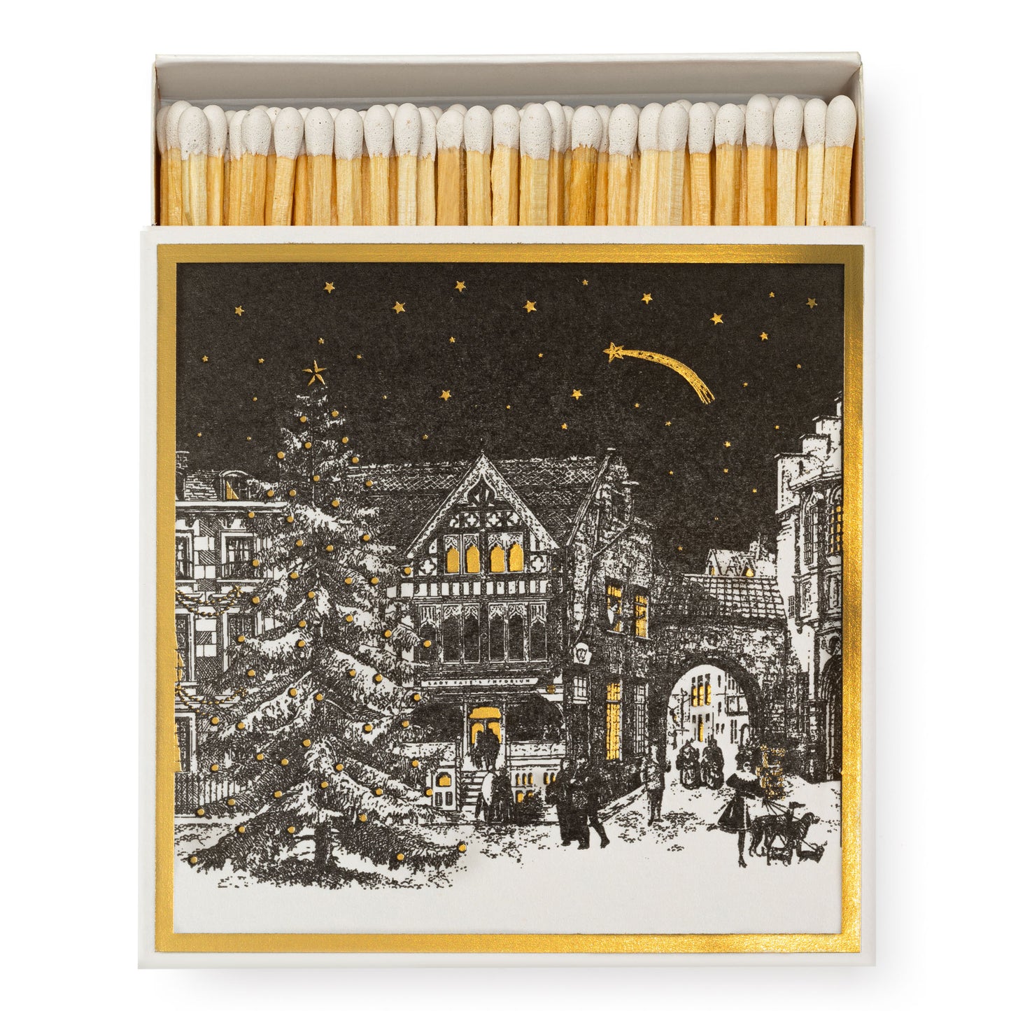 Starry Night - Square Box Of Luxury Matches