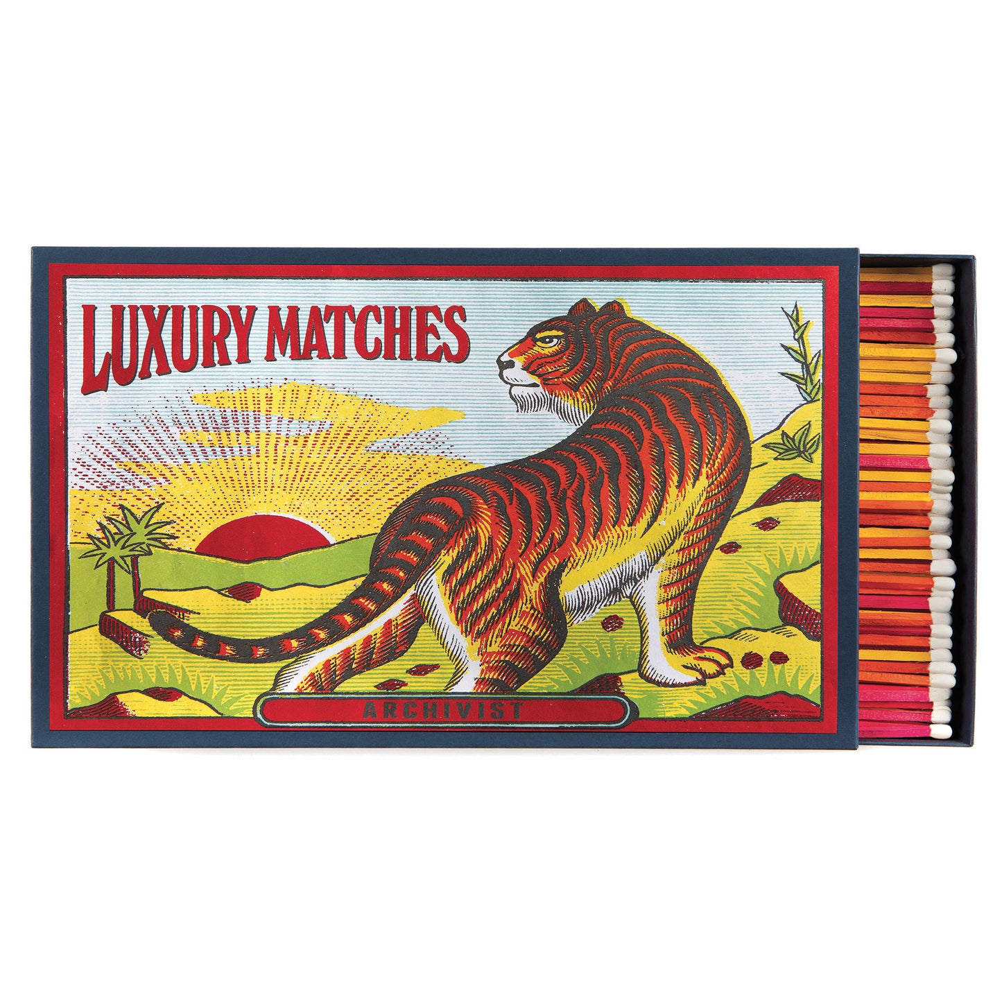 The Tiger - Extra Long Luxury Matches