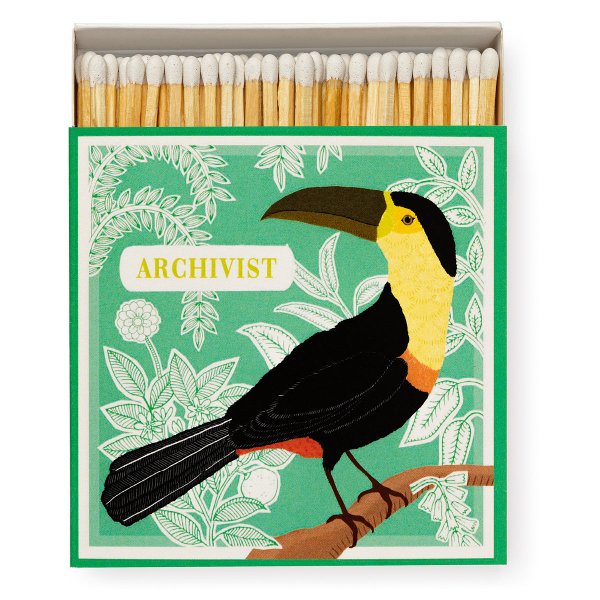 Toucan – Square Box Of Luxury Matches