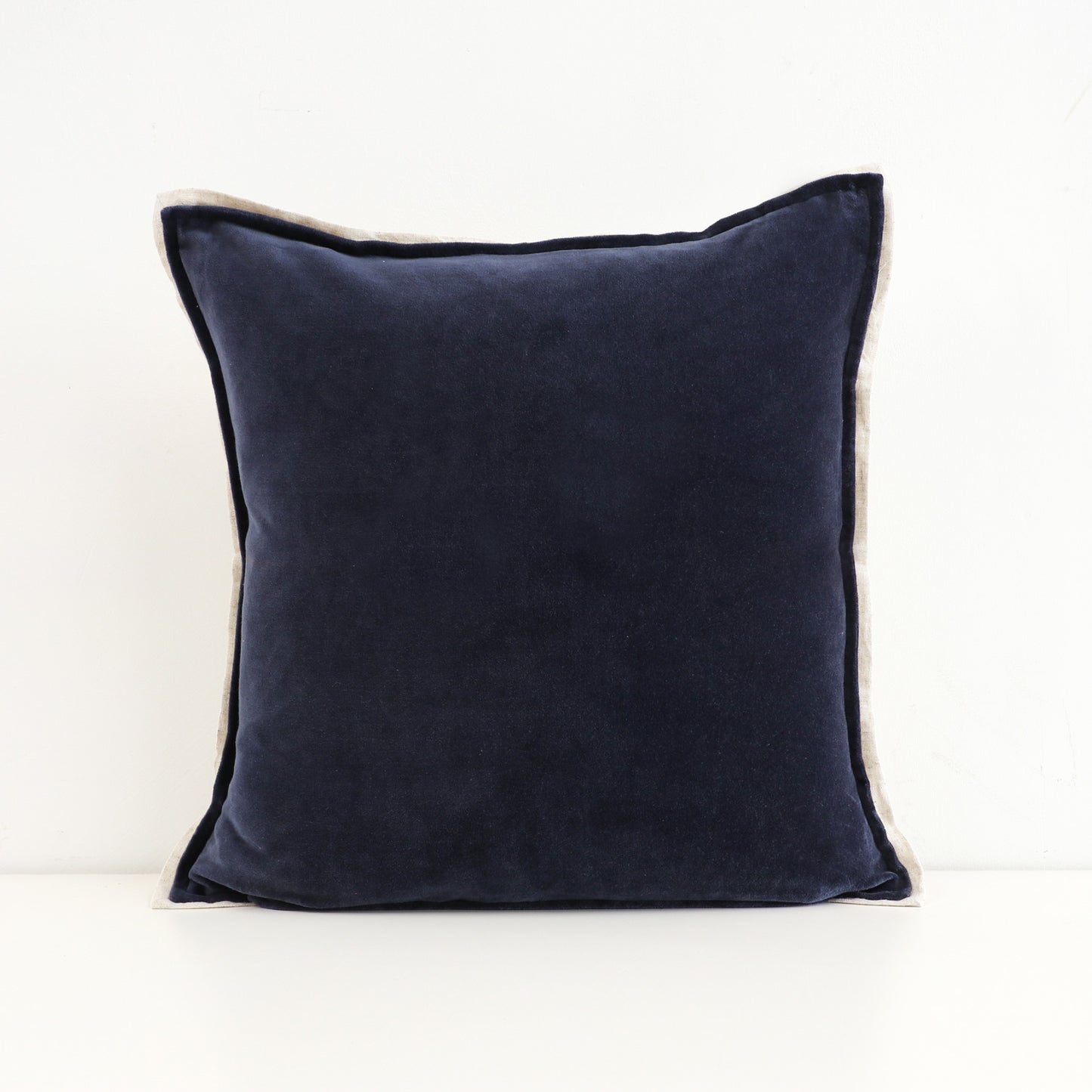Luxury Velvet Cushion – Navy Blue
