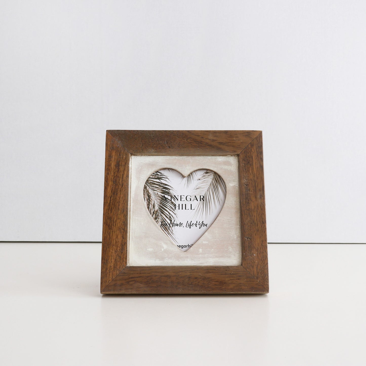 Wood Heart Photo Frame - 4x4