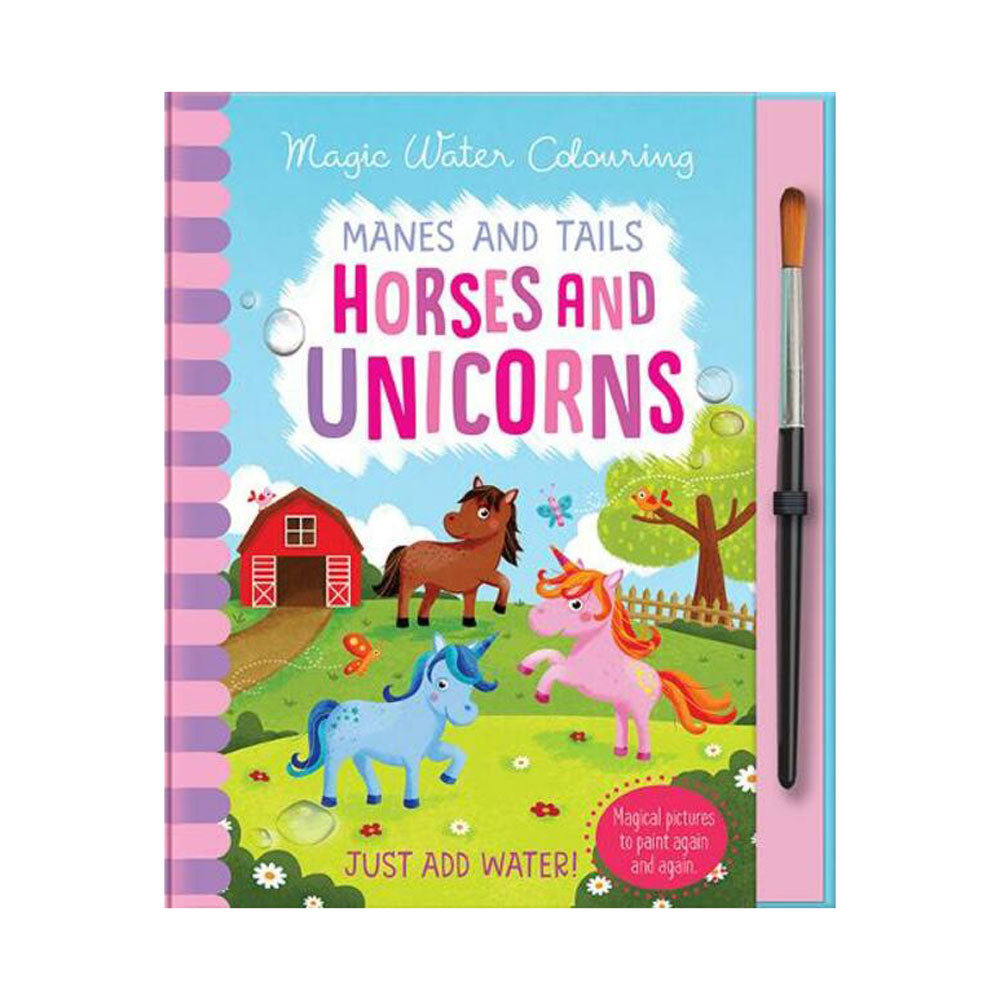 Horses & Unicorns Magic Water Activity Book