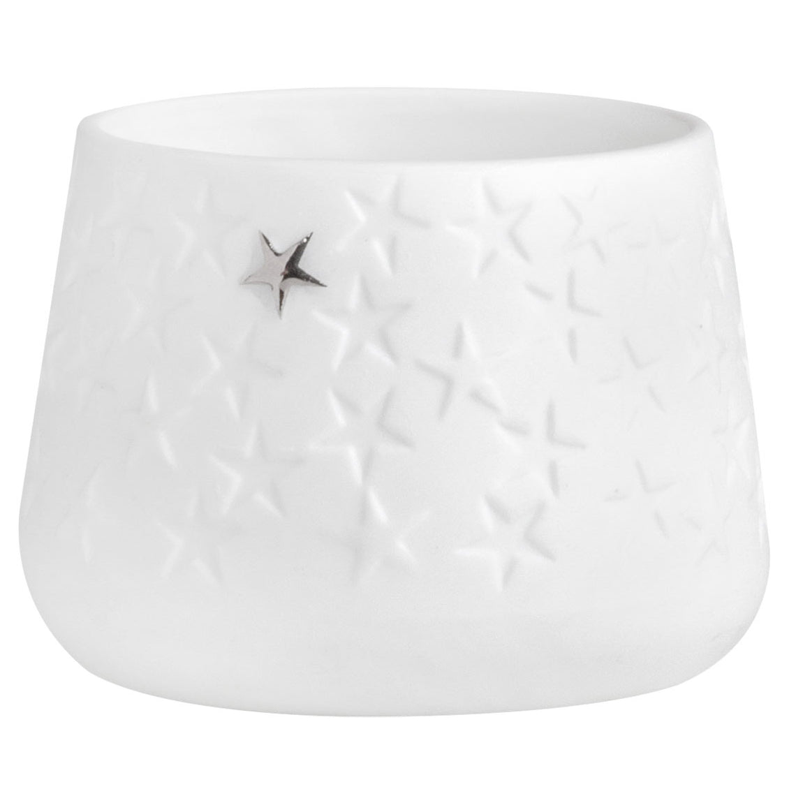 Porcelain Tealight Holder - Stars