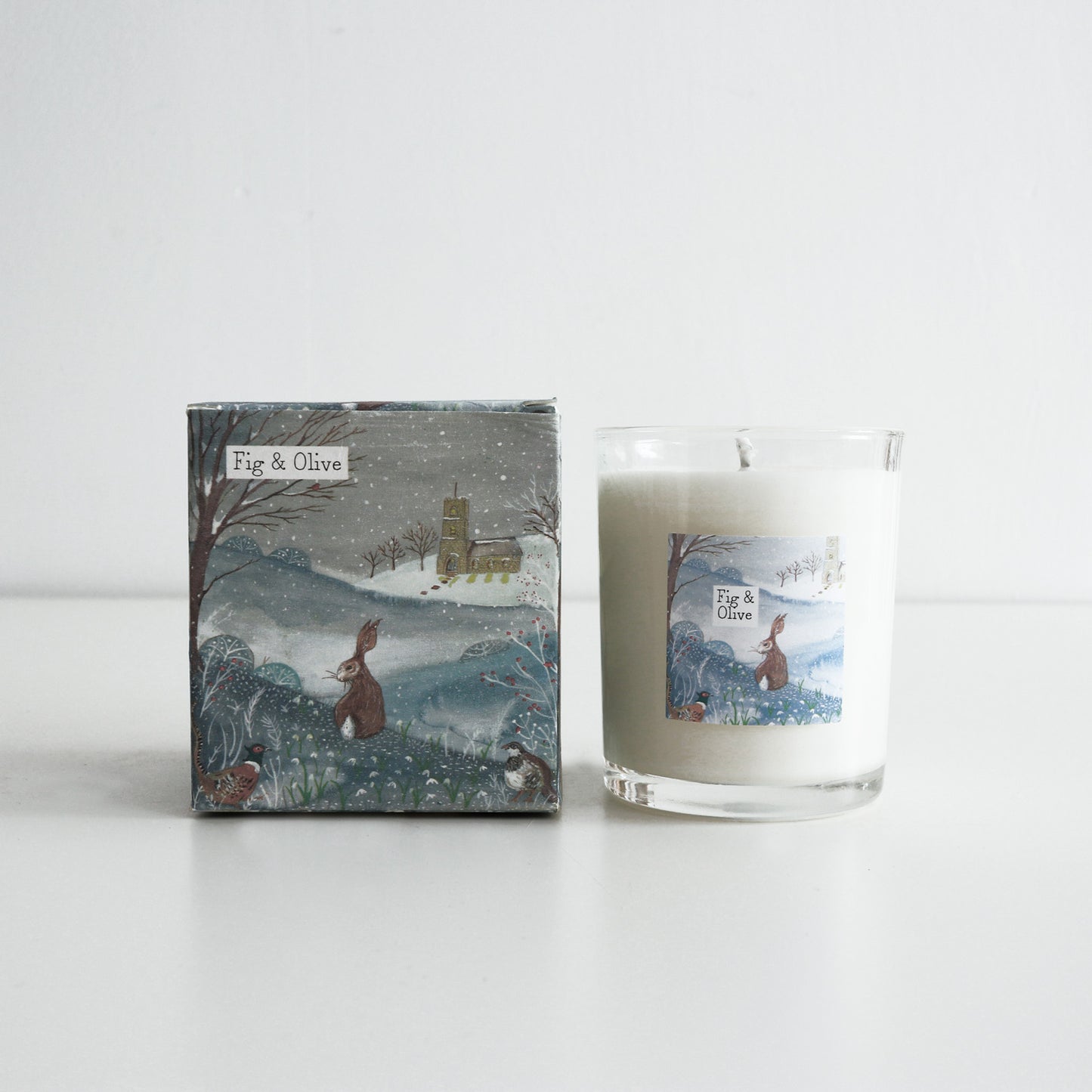 Country Animals Candle - Fig & Olive