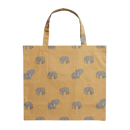 Folding Shopping Bag - Elephant