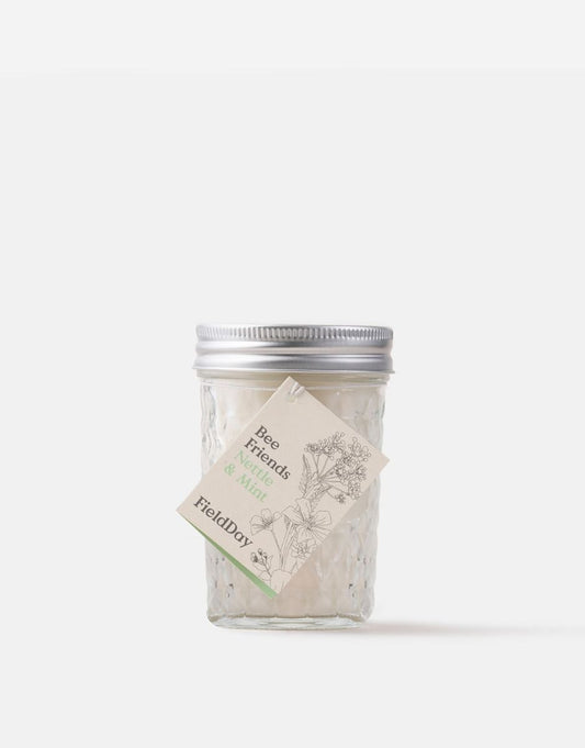 Jam Jar Scented Candle – Nettle & Mint